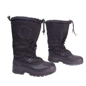 Vtg Sorel Kaufman Canada‎ Snow Lion Boots Men 7 Women 8.5 Waterproof Gorpcore